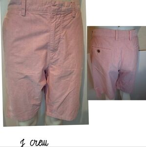 J.Crew Pink Bermuda Walking Shorts 34